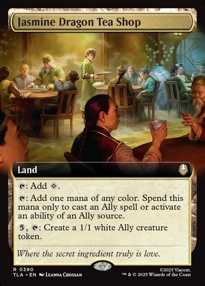 Jasmine Dragon Tea Shop  390 (Avatar: The Last Airbender)  - Extended Art Foil | Good Games Modbury