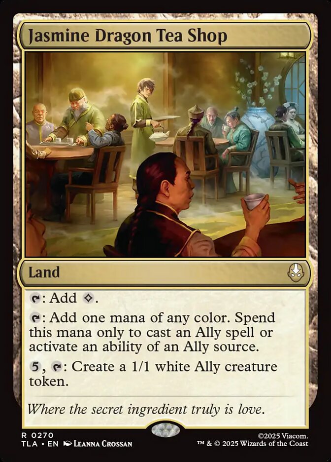 Jasmine Dragon Tea Shop 270/286 (Avatar: The Last Airbender)  - Foil | Good Games Modbury
