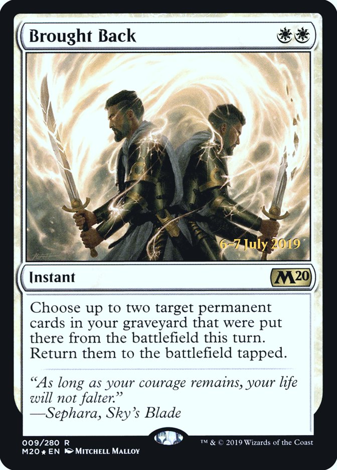 Brought Back 9 (Prerelease Cards)  - Foil | Good Games Modbury
