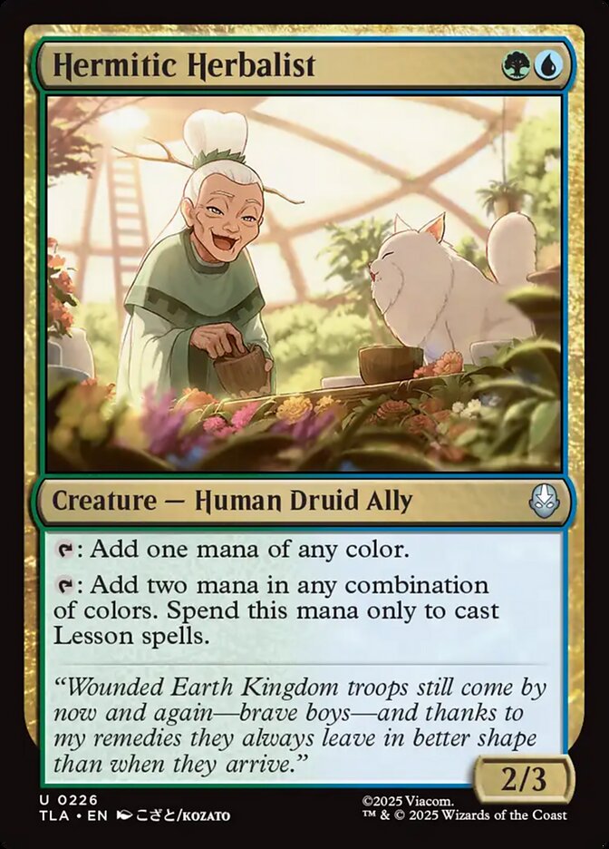 Hermitic Herbalist 226/286 (Avatar: The Last Airbender)  - Foil | Good Games Modbury