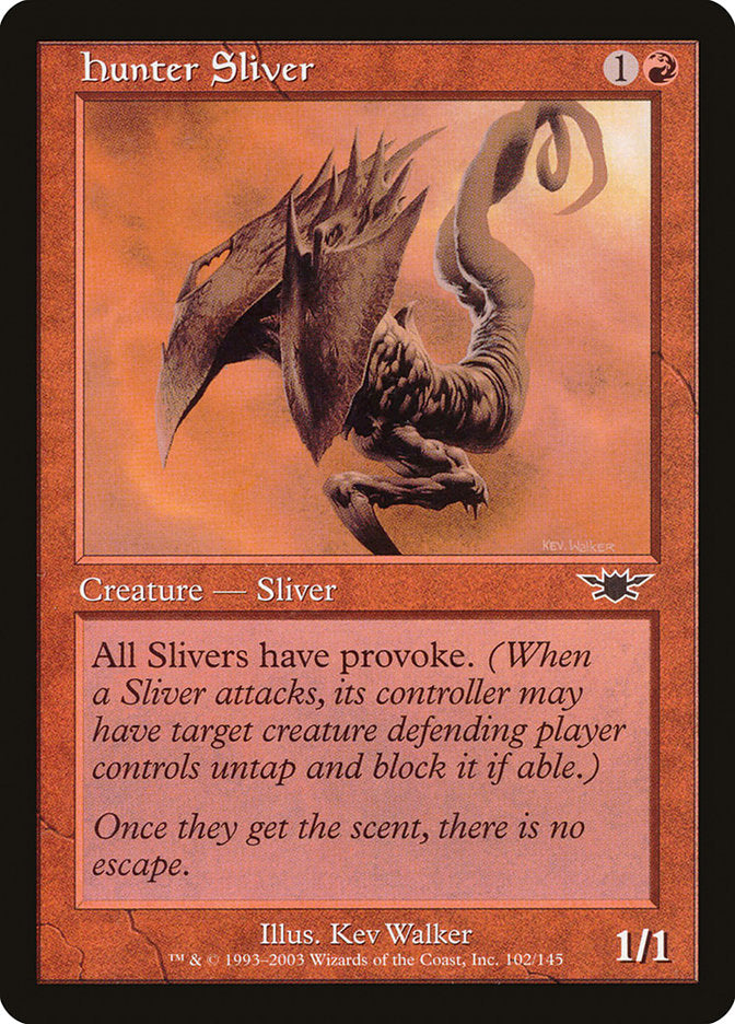 Hunter Sliver 102/145 (Legions)  - Foil | Good Games Modbury