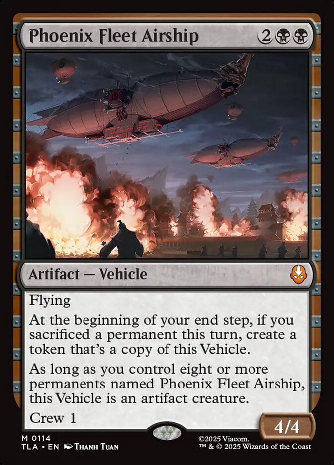 Phoenix Fleet Airship 114/286 (Avatar: The Last Airbender)  | Good Games Modbury