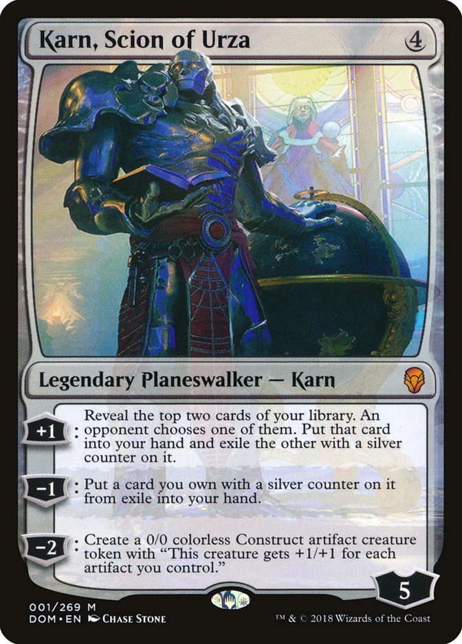Karn, Scion of Urza 1/269 (Dominaria)  | Good Games Modbury