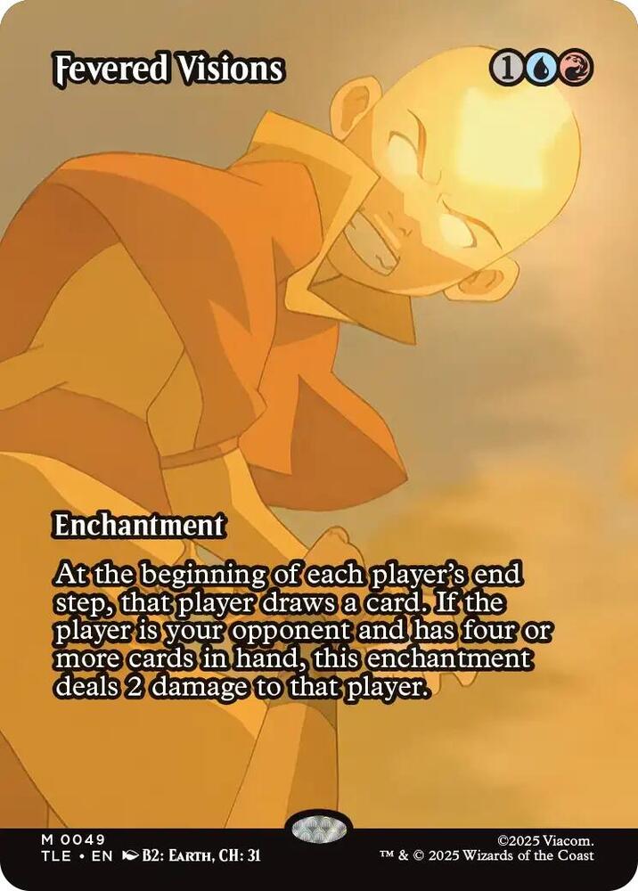 Fevered Visions  49/317 (Avatar: The Last Airbender: Eternal-Legal)  - Borderless Foil | Good Games Modbury