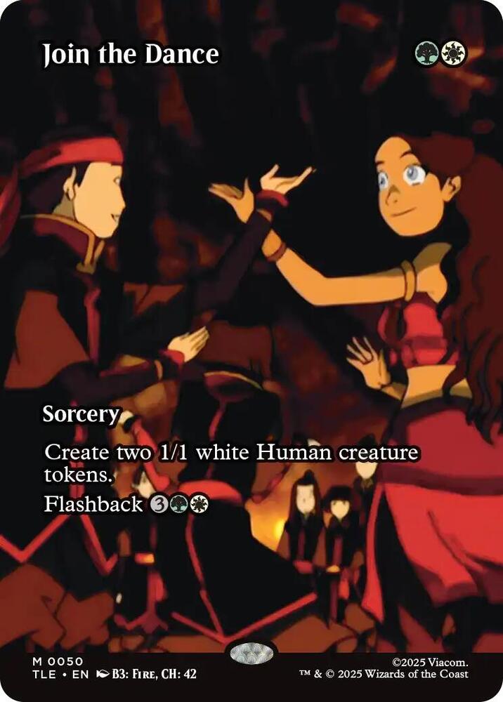 Join the Dance  50/317 (Avatar: The Last Airbender: Eternal-Legal)  - Borderless Foil | Good Games Modbury