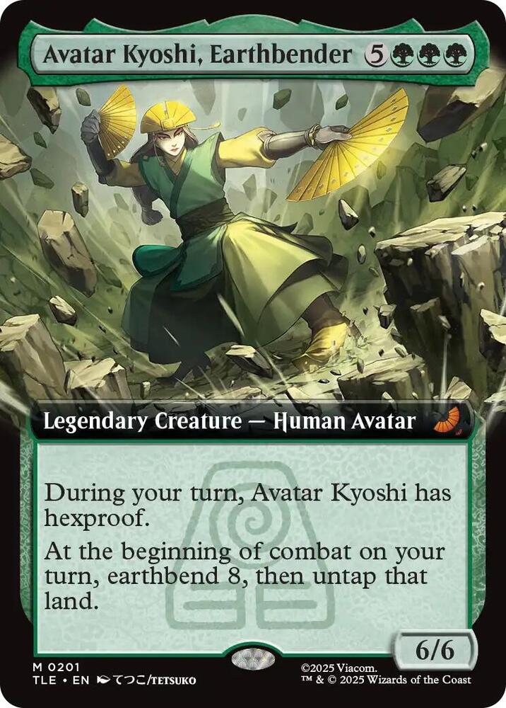 Avatar Kyoshi, Earthbender 201 (Avatar: The Last Airbender: Eternal-Legal)  - Extended Art | Good Games Modbury