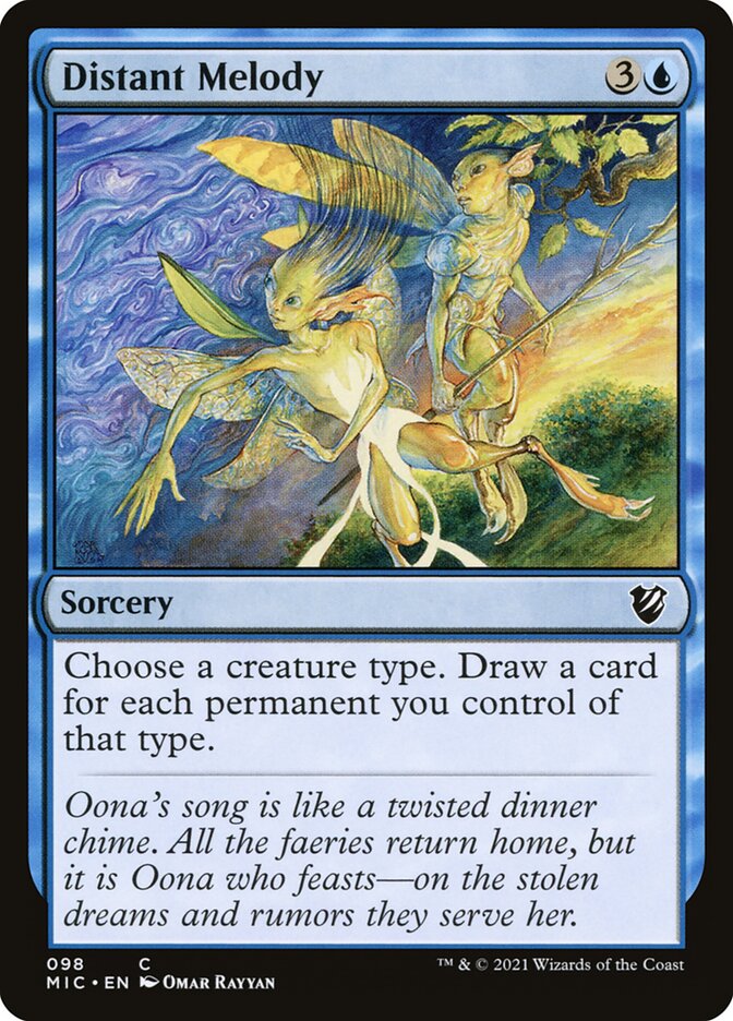 Distant Melody 98/38 (Commander: Innistrad: Midnight Hunt)  | Good Games Modbury
