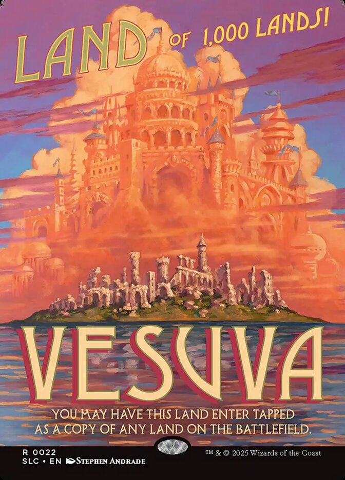 Vesuva 22 (Secret Lair Countdown Kit)  - Borderless | Good Games Modbury