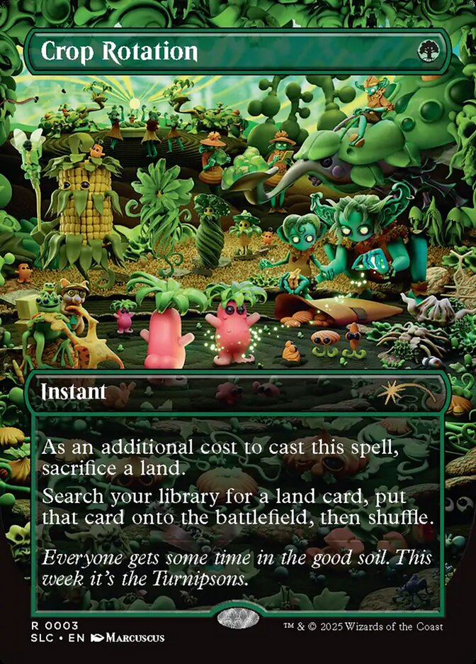 Crop Rotation 3 (Secret Lair Countdown Kit)  - Borderless Foil | Good Games Modbury
