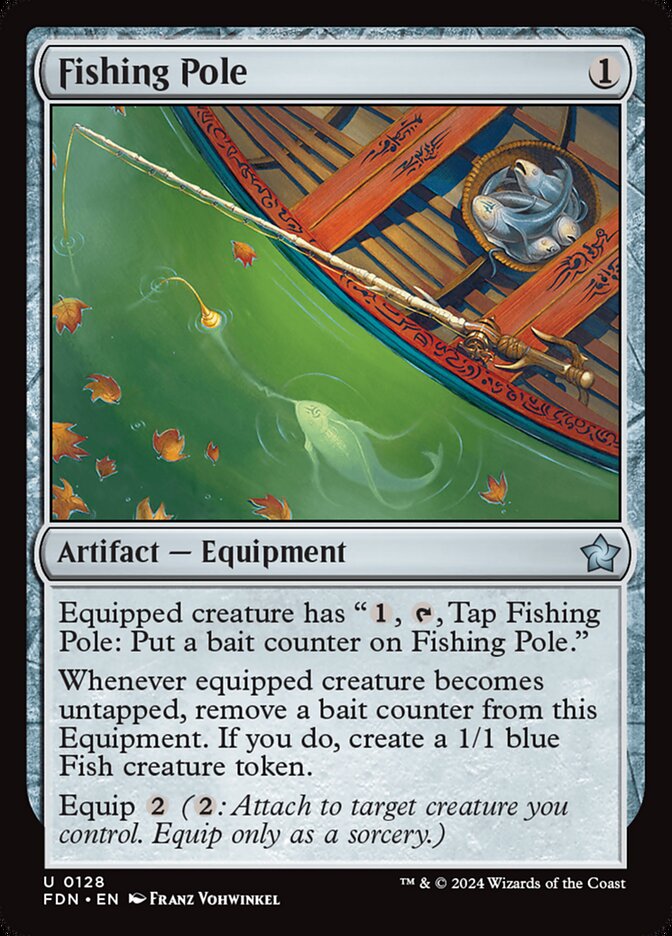 Fishing Pole 128/291 (Foundations)  - Foil | Good Games Modbury