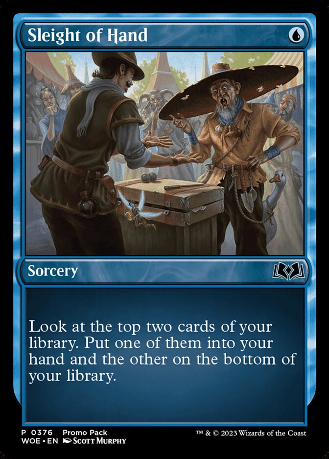 Sleight of Hand 376 (Promo Pack: Wilds of Eldraine)  - Foil | Good Games Modbury