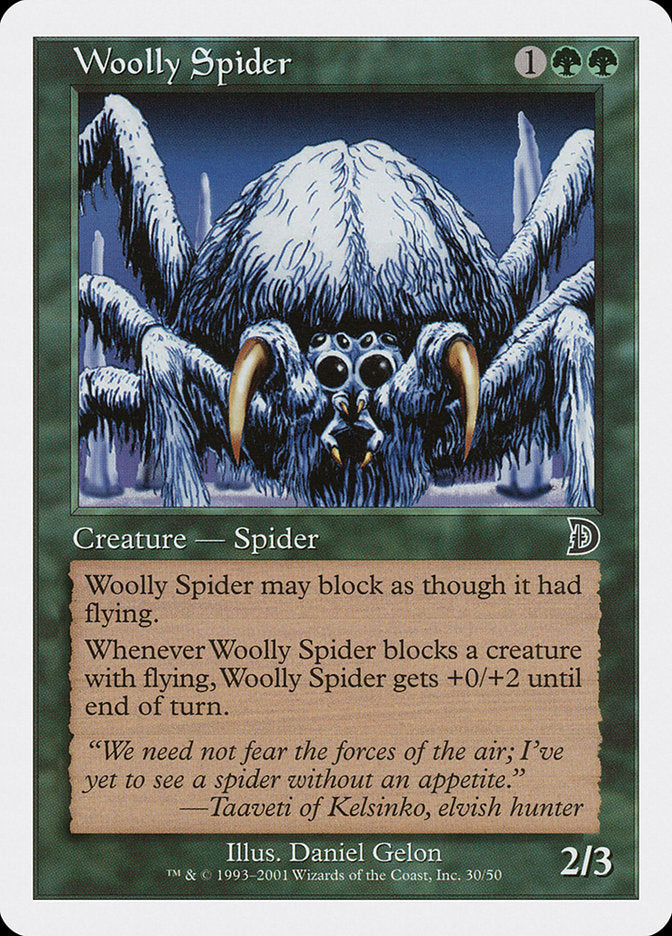 Woolly Spider 30/50 (Deckmasters Garfield vs Finkel)  | Good Games Modbury