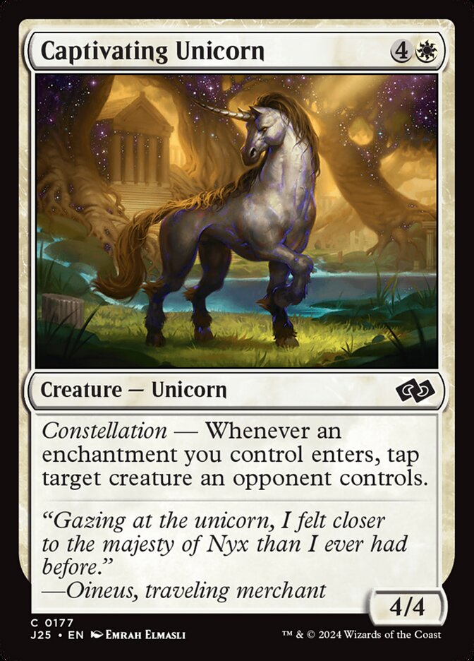 Captivating Unicorn 177/779 (Foundations Jumpstart)  | Good Games Modbury