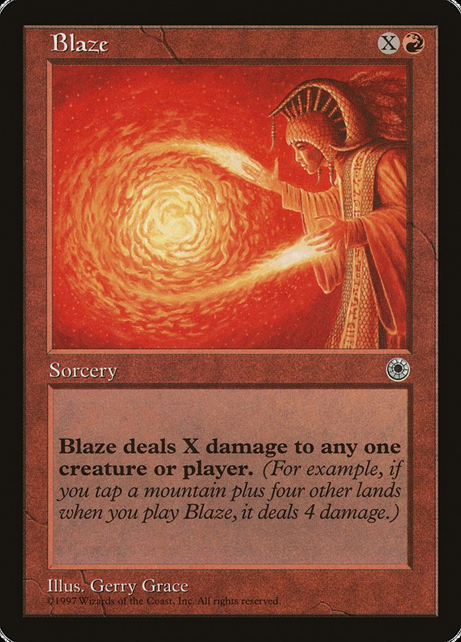 Blaze (misprint) 118†/243 (Portal)  | Good Games Modbury