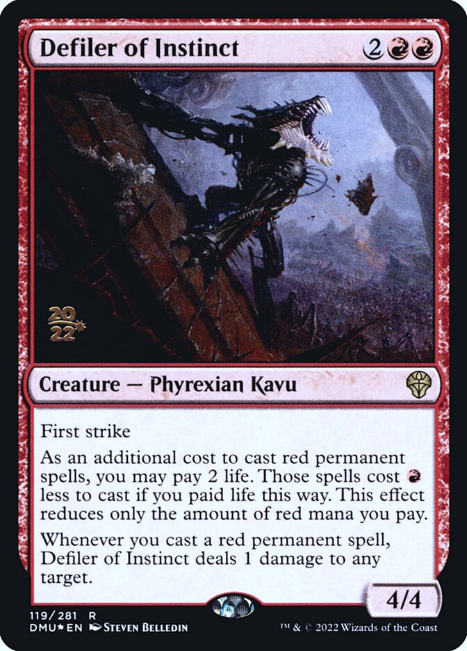 Defiler of Instinct 119s/161 (Prerelease Cards)  - Foil | Good Games Modbury