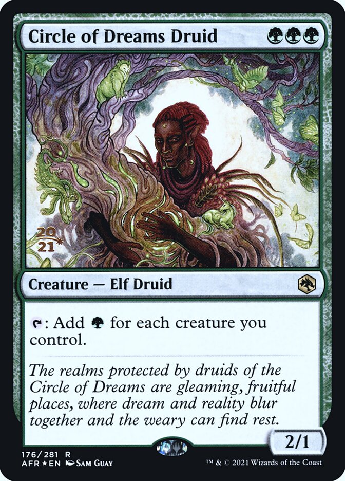 Circle of Dreams Druid 176s/241 (Prerelease Cards)  - Foil | Good Games Modbury