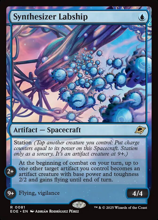 Synthesizer Labship 81 (Edge of Eternities)  - Foil | Good Games Modbury