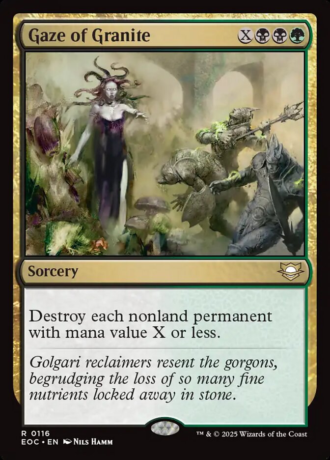 Gaze of Granite 116/191 (Commander: Edge of Eternities)  | Good Games Modbury