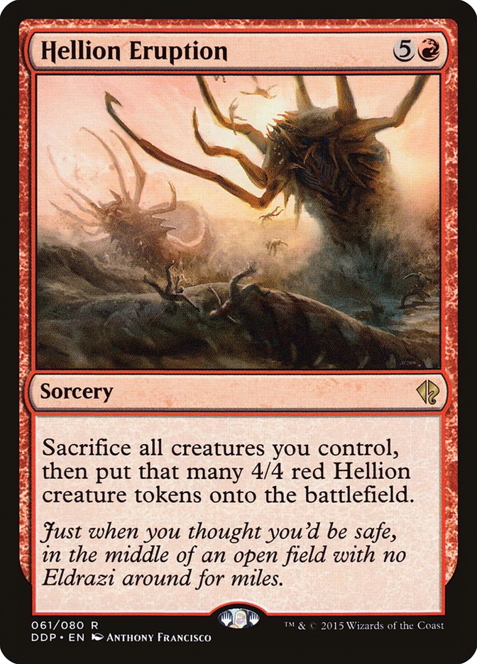 Hellion Eruption 61/80 (Duel Decks: Zendikar vs. Eldrazi)  | Good Games Modbury