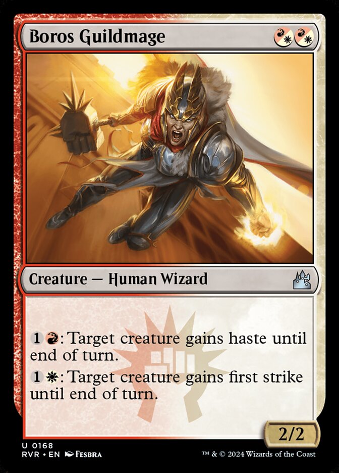 Boros Guildmage 168/291 (Ravnica Remastered)  - Foil | Good Games Modbury