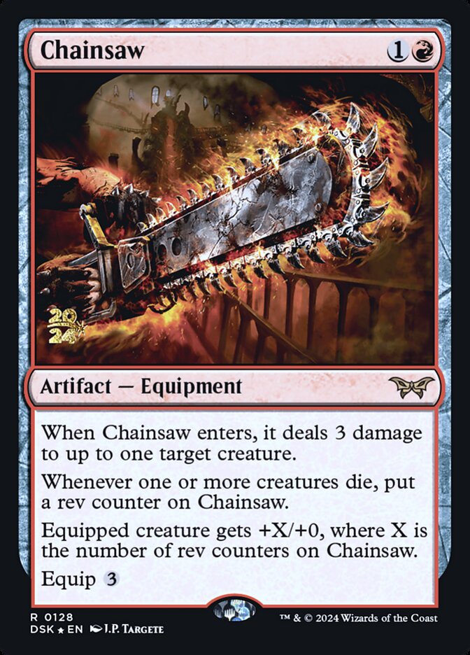 Chainsaw 128s/180 (Prerelease Cards)  - Foil | Good Games Modbury