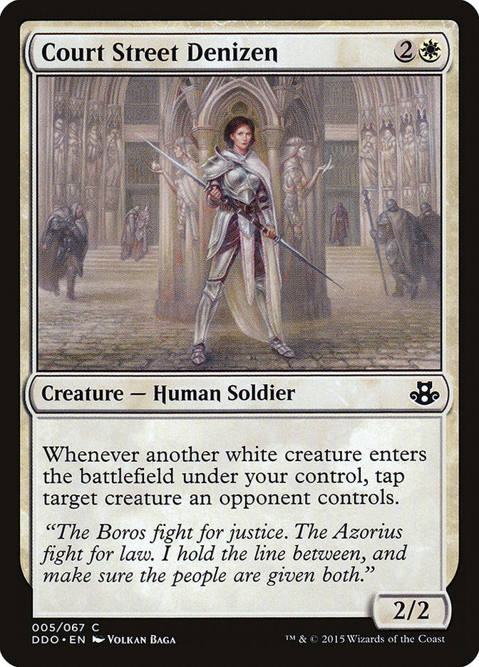 Court Street Denizen 5/67 (Duel Decks: Elspeth vs. Kiora)  | Good Games Modbury
