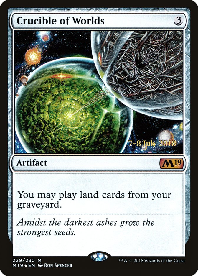 Crucible of Worlds 229 (Prerelease Cards)  - Foil | Good Games Modbury