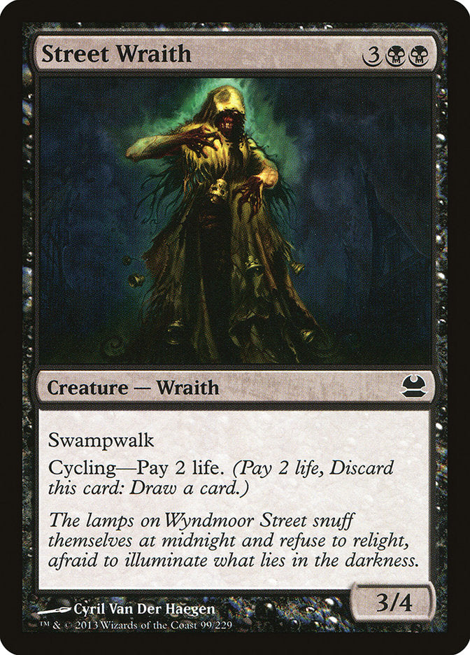 Street Wraith 99/229 (Modern Masters)  - Foil | Good Games Modbury