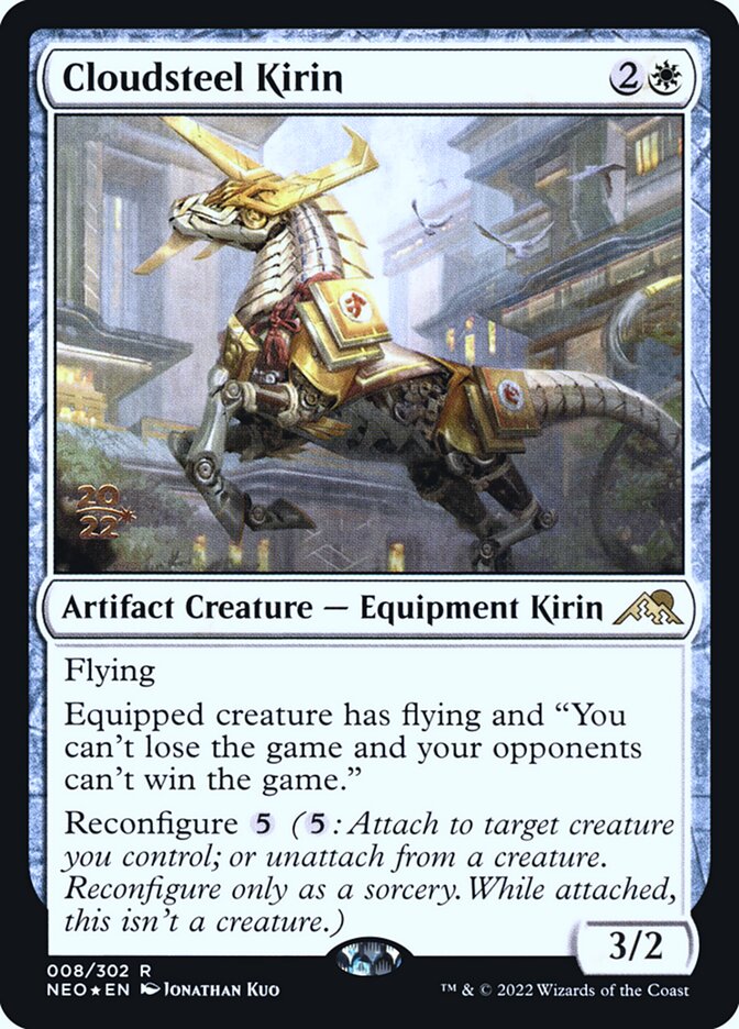 Cloudsteel Kirin 8s/157 (Prerelease Cards)  - Foil | Good Games Modbury