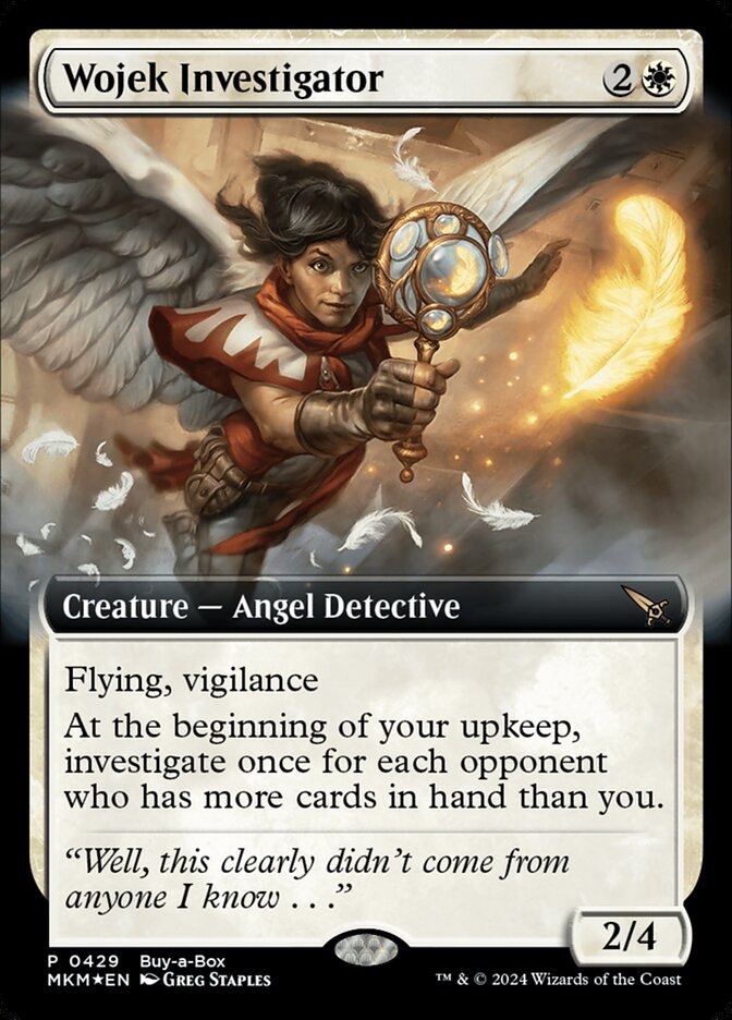 Wojek Investigator 429 (Buy-A-Box Promos)  - Foil | Good Games Modbury