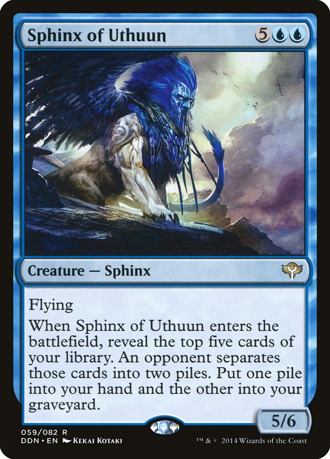Sphinx of Uthuun 59/82 (Duel Decks: Speed vs. Cunning)  | Good Games Modbury