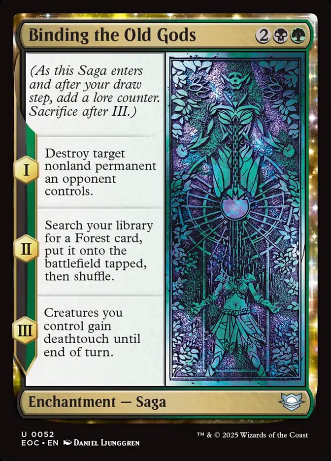Binding the Old Gods 52/191 (Commander: Edge of Eternities)  | Good Games Modbury
