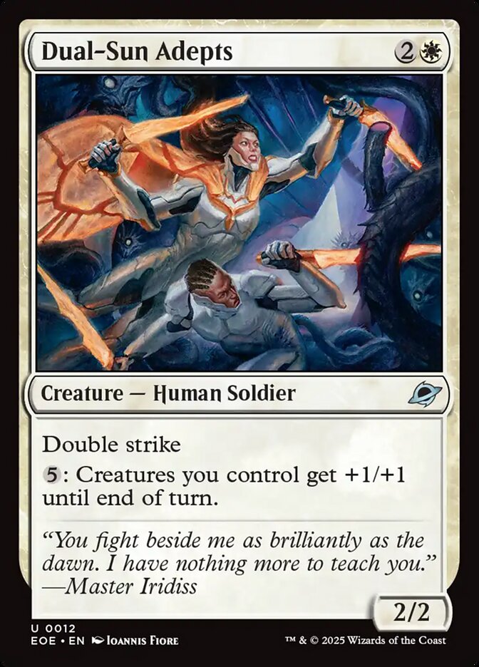 Dual-Sun Adepts 12/276 (Edge of Eternities)  - Foil | Good Games Modbury
