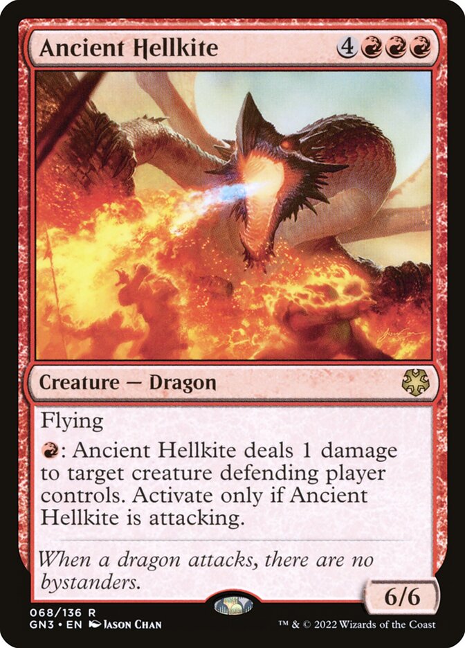 Ancient Hellkite 68/135 (Magic Game Night: Free-For-All)  | Good Games Modbury