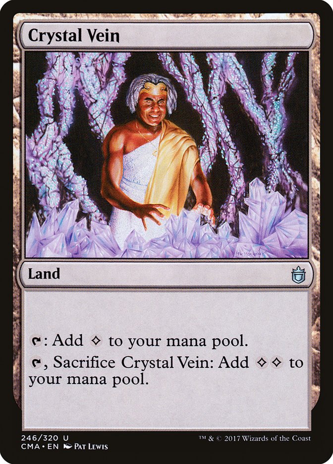 Crystal Vein 246/320 (Commander Anthology)  | Good Games Modbury