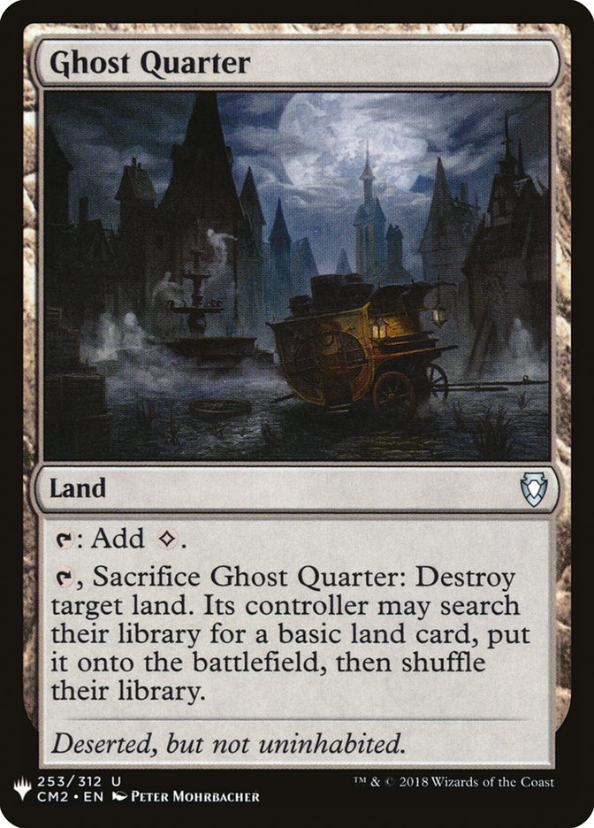 Ghost Quarter CM2-253/5075 (The List Reprints)  | Good Games Modbury