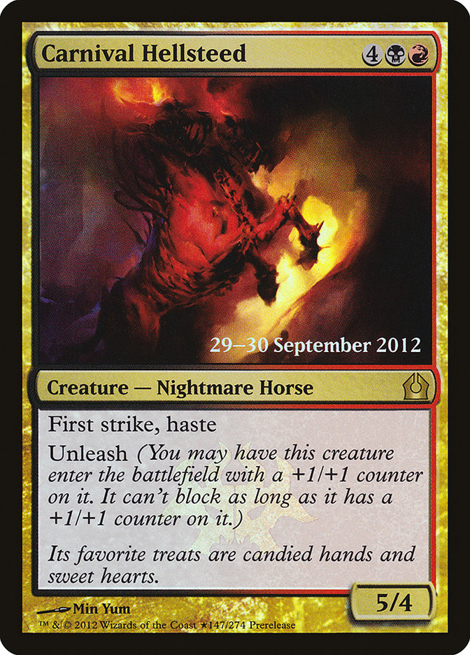 Carnival Hellsteed 147★/10 (Prerelease Cards)  - Foil | Good Games Modbury