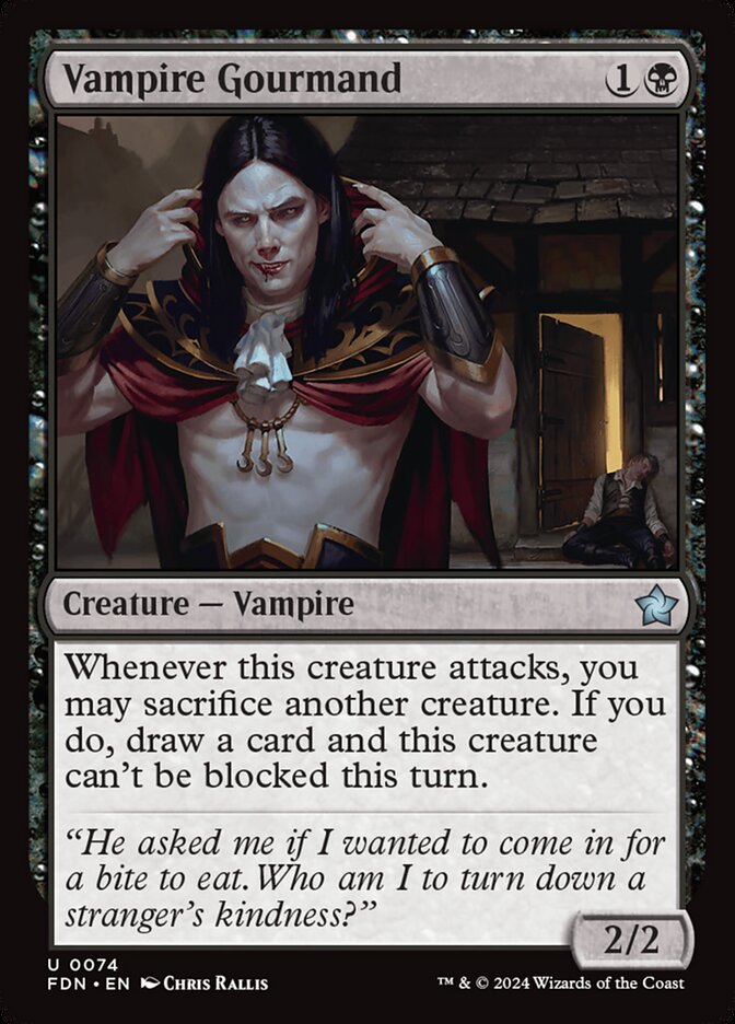 Vampire Gourmand 74/291 (Foundations)  | Good Games Modbury