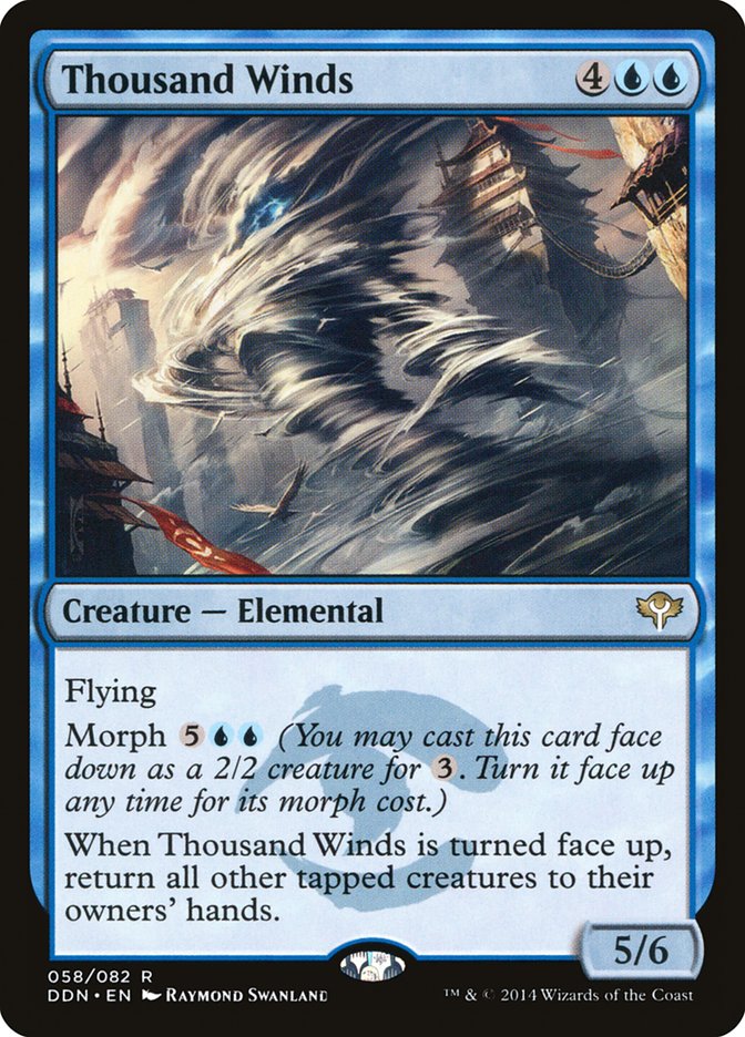 Thousand Winds 58/82 (Duel Decks: Speed vs. Cunning)  | Good Games Modbury