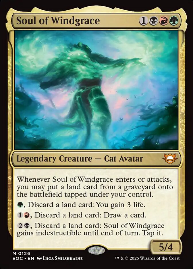 Soul of Windgrace 126/191 (Commander: Edge of Eternities)  | Good Games Modbury