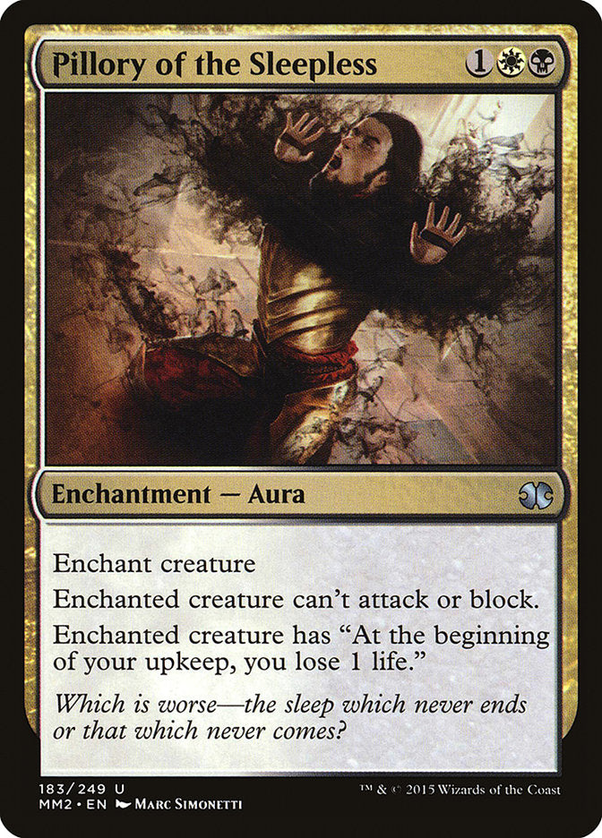 Pillory of the Sleepless 183/249 (Modern Masters 2015)  | Good Games Modbury