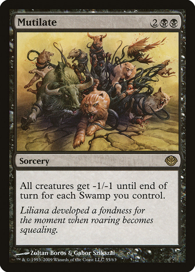 Mutilate 55/63 (Duel Decks: Garruk vs. Liliana)  | Good Games Modbury