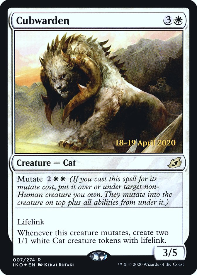 Cubwarden 7 (Prerelease Cards)  - Foil | Good Games Modbury