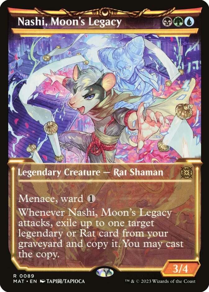 Nashi, Moon's Legacy 89 (March of the Machine: The Aftermath)  - Showcase Foil | Good Games Modbury