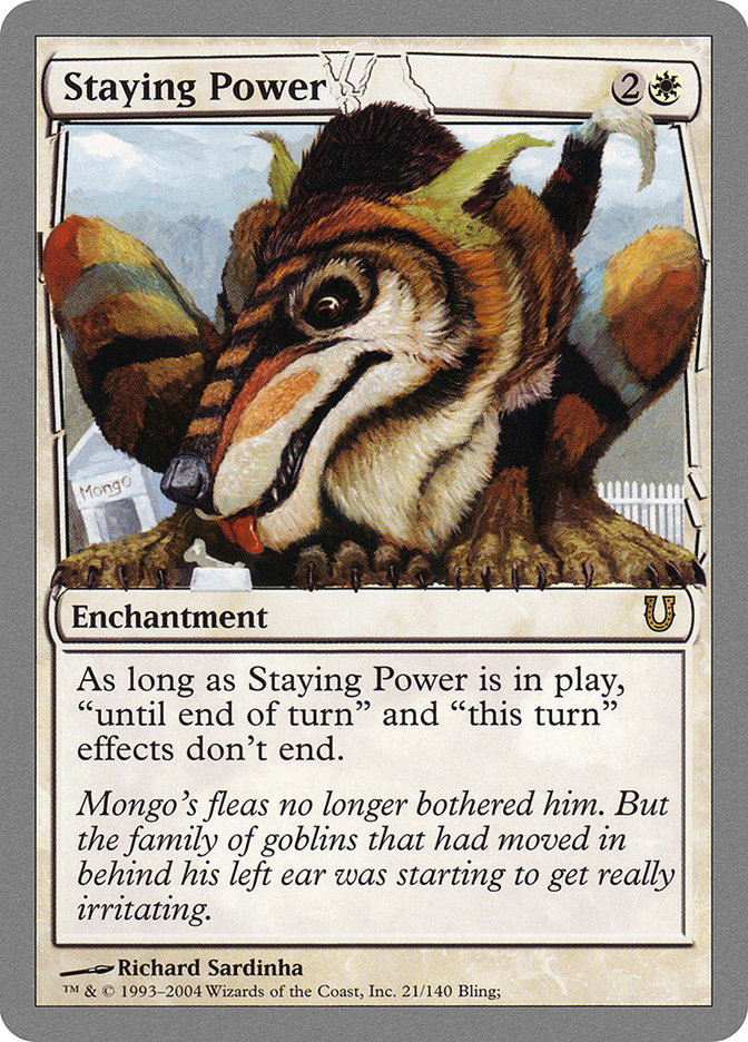 Staying Power 21/140 (Unhinged)  | Good Games Modbury