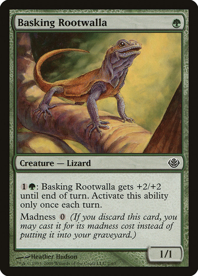 Basking Rootwalla 2/63 (Duel Decks: Garruk vs. Liliana)  | Good Games Modbury