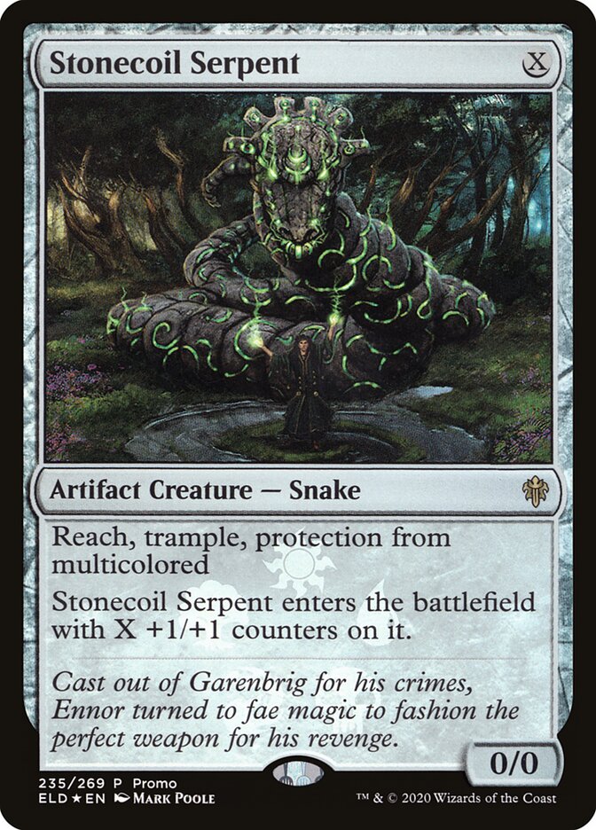 Stonecoil Serpent 235/269 (Media Promos)  - Foil | Good Games Modbury