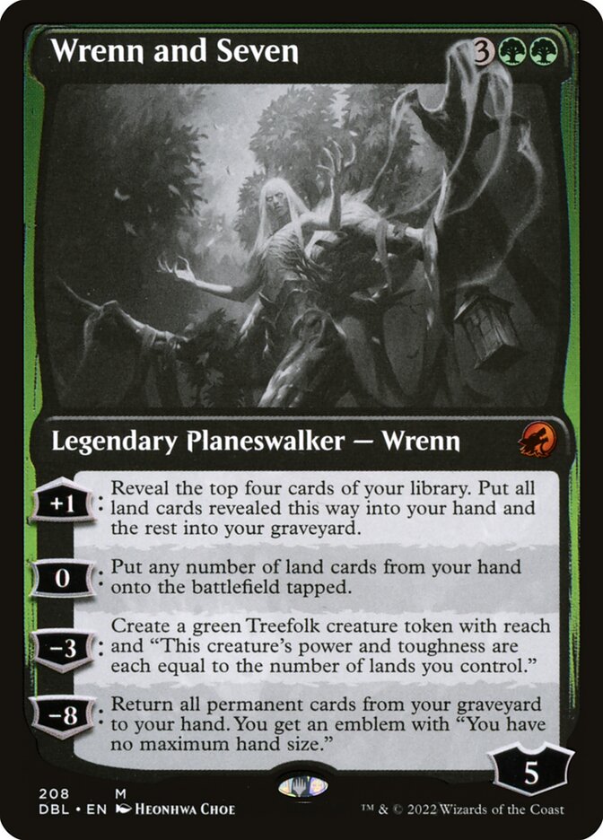 Wrenn and Seven 208/534 (Innistrad: Double Feature)  - Foil | Good Games Modbury