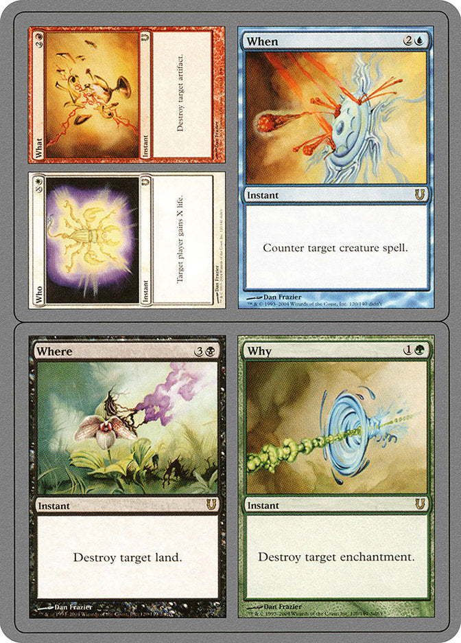 Who // What // When // Where // Why 120/140 (Unhinged)  | Good Games Modbury