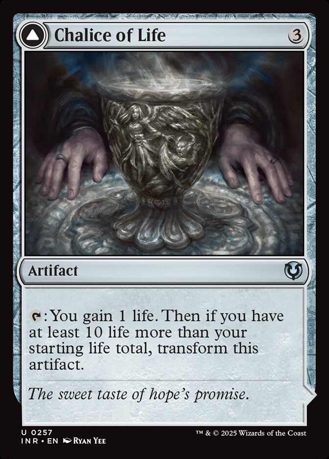 Chalice of Life // Chalice of Death 257/287 (Innistrad Remastered)  - Foil | Good Games Modbury